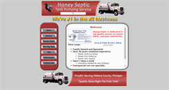 Desktop Screenshot of honeyseptic.com